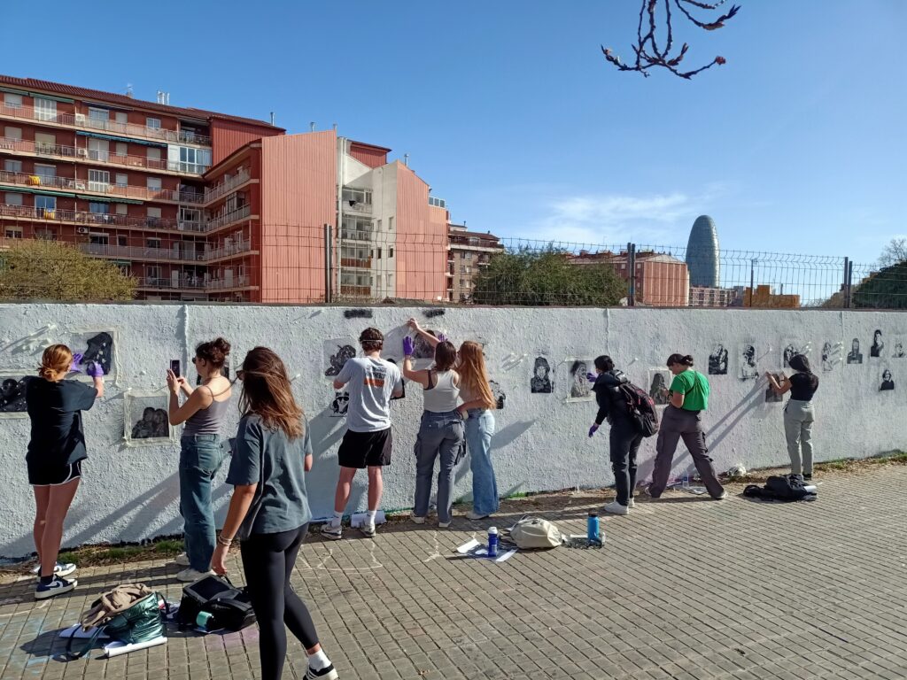workshop street art university barcelona