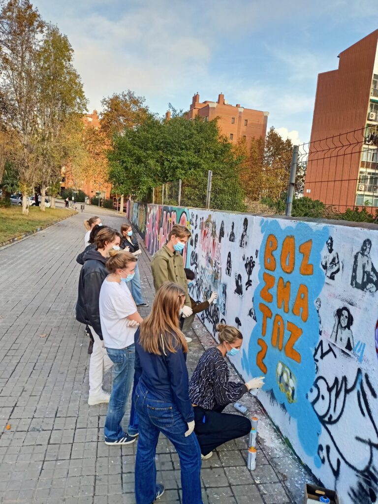 workshop street art university barcelona